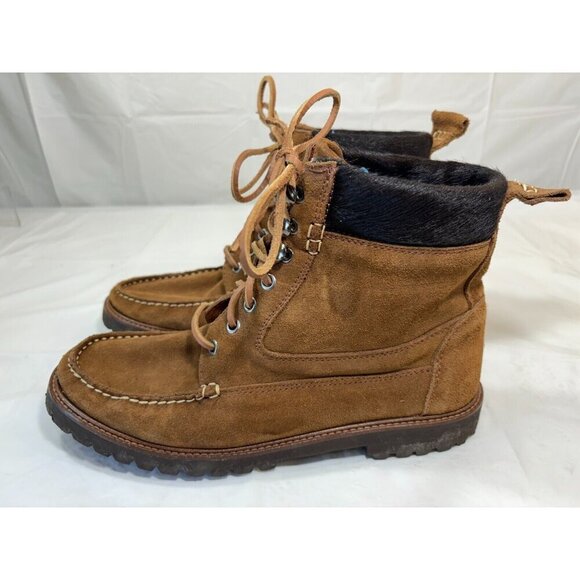 MI/MAI SUEDE Leather Ankle Boots SIZE 10 - Picture 7 of 9